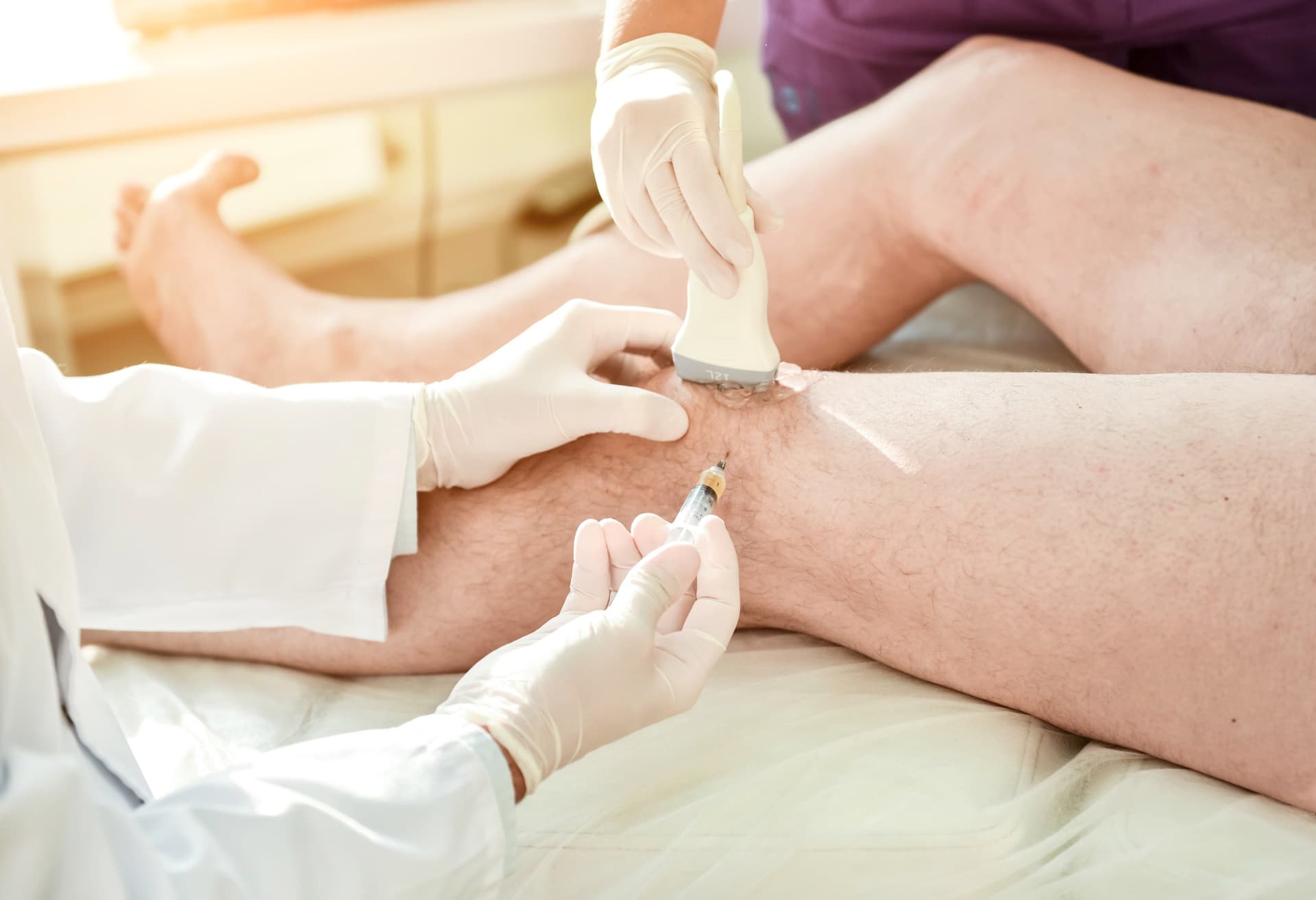 Living micrografts, a collagen scaffold and PRF prepared at London Cartilage Clinic